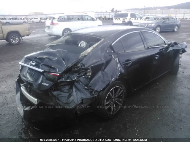 JM1GJ1U65E1149361 - 2014 MAZDA 6 SPORT BLACK photo 4