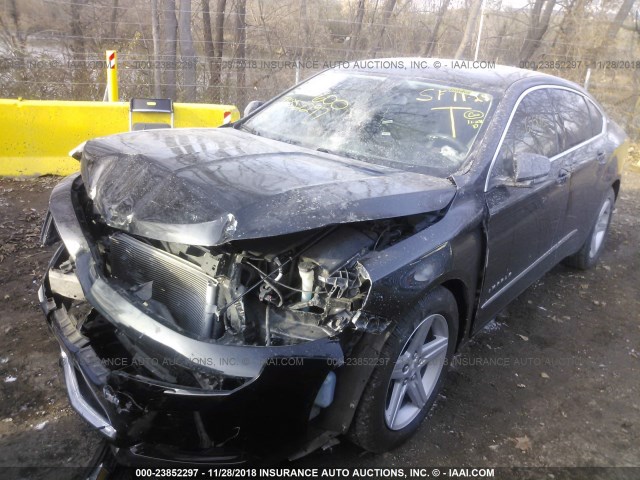 2G11Z5SL3F9296640 - 2015 CHEVROLET IMPALA LS Սև լուսանկար 2