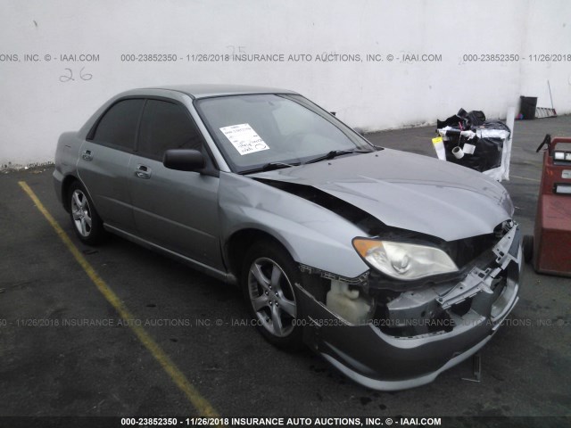 JF1GD616X7H506672 - 2007 SUBARU IMPREZA 2.5I GRAY photo 1