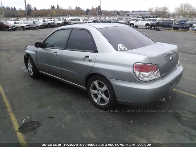 JF1GD616X7H506672 - 2007 SUBARU IMPREZA 2.5I GRAY photo 3