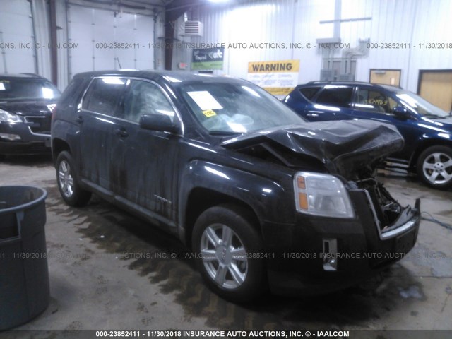 2GKFLVEK9F6141372 - 2015 GMC TERRAIN SLE BLACK photo 1