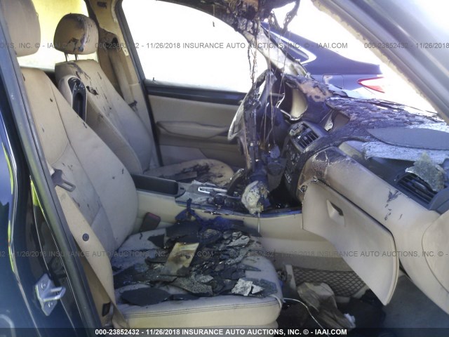 5UXWX9C55E0D24197 - 2014 BMW X3 XDRIVE28I BLACK photo 5