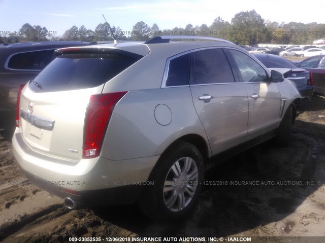 3GYFNBE36ES644896 - 2014 CADILLAC SRX LUXURY COLLECTION GOLD photo 4