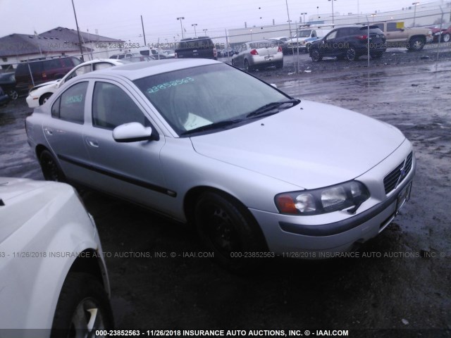 YV1RS53D332237436 - 2003 VOLVO S60 T5 SILVER photo 1