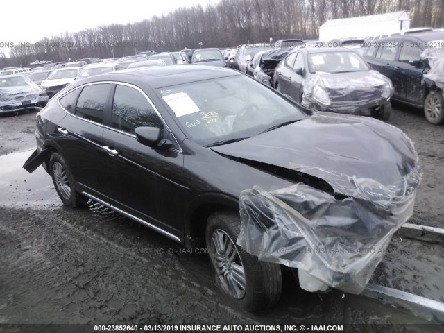 5J6TF3H31DL001359 - 2013 HONDA CROSSTOUR EX BLACK photo 1