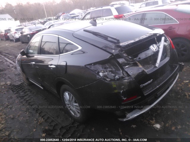 5J6TF3H31DL001359 - 2013 HONDA CROSSTOUR EX BLACK photo 3