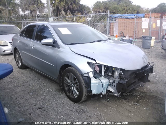 4T1BF1FK2FU947558 - 2015 TOYOTA CAMRY LE/XLE/SE/XSE SILVER photo 1