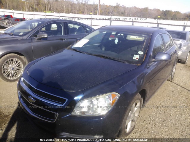 1G1ZC5E17BF115300 - 2011 CHEVROLET MALIBU 1LT ლურჯი ფოტო 2