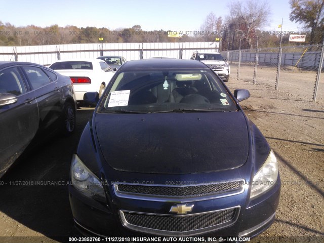 1G1ZC5E17BF115300 - 2011 CHEVROLET MALIBU 1LT ლურჯი ფოტო 6