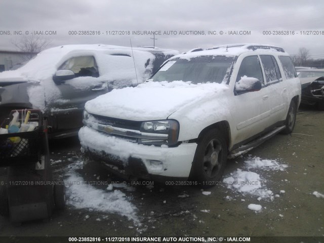 1GNET16S056127113 - 2005 CHEVROLET TRAILBLAZER EXT LS/EXT LT WHITE photo 2