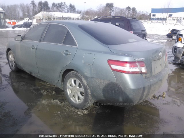 4T1BF3EK9BU664341 - 2011 TOYOTA CAMRY SE/LE/XLE 绿色 照片 3