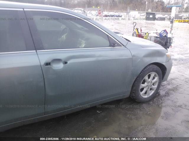 4T1BF3EK9BU664341 - 2011 TOYOTA CAMRY SE/LE/XLE 绿色 照片 6