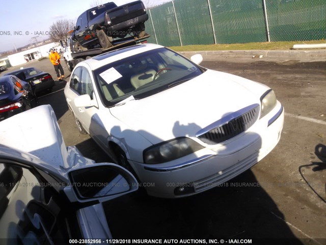 1LNHM86S74Y614979 - 2004 LINCOLN LS WHITE photo 1