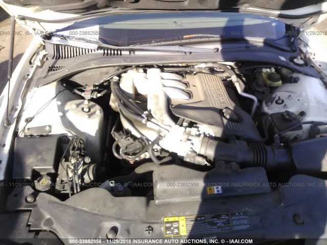 1LNHM86S74Y614979 - 2004 LINCOLN LS WHITE photo 10