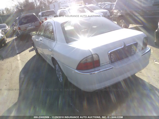 1LNHM86S74Y614979 - 2004 LINCOLN LS WHITE photo 3