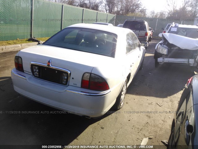 1LNHM86S74Y614979 - 2004 LINCOLN LS WHITE photo 4