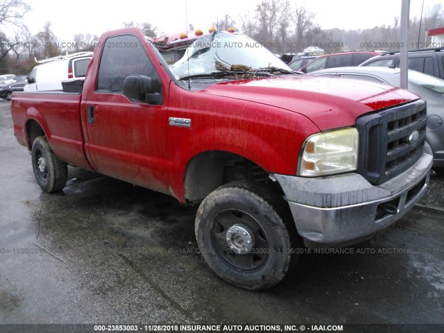 1FTNF21526EB14815 - 2006 FORD F250 SUPER DUTY RED photo 1