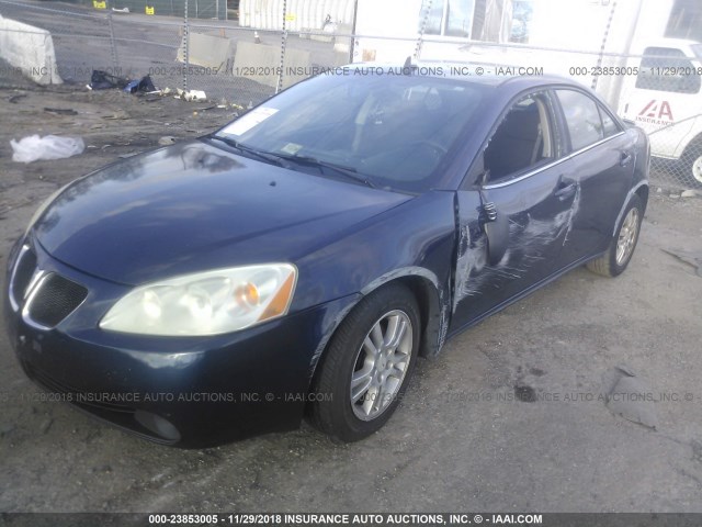 1G2ZH57NX94197610 - 2009 PONTIAC G6 GT BLUE photo 2