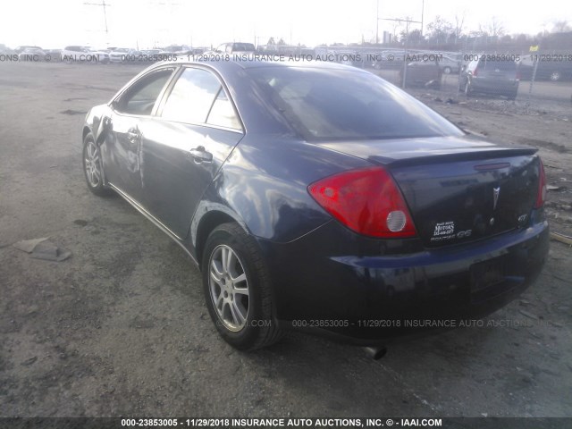 1G2ZH57NX94197610 - 2009 PONTIAC G6 GT BLUE photo 3