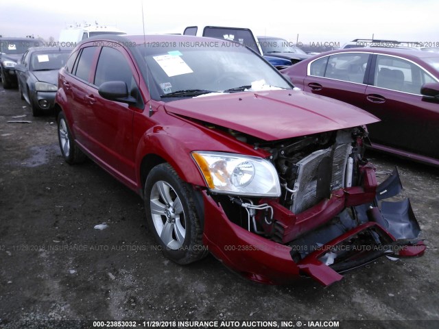 1C3CDWDA7CD536744 - 2012 DODGE CALIBER SXT RED photo 1