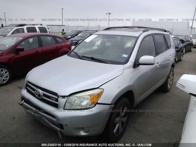 JTMBK31V985041739 - 2008 TOYOTA RAV4 LIMITED SILVER photo 2