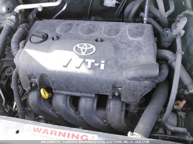 JTLKT324464091569 - 2006 TOYOTA SCION XB Сұр фото 10