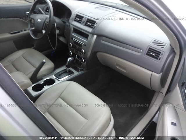 3FADP0L3XAR268838 - 2010 FORD FUSION HYBRID SILVER photo 5