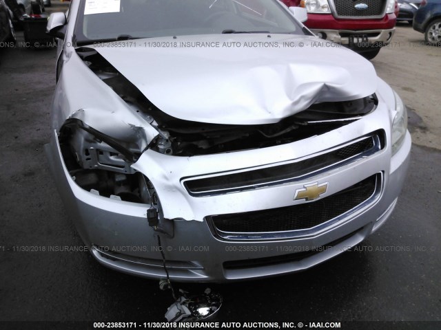 1G1ZC5E00CF254418 - 2012 CHEVROLET MALIBU 1LT SILVER photo 6