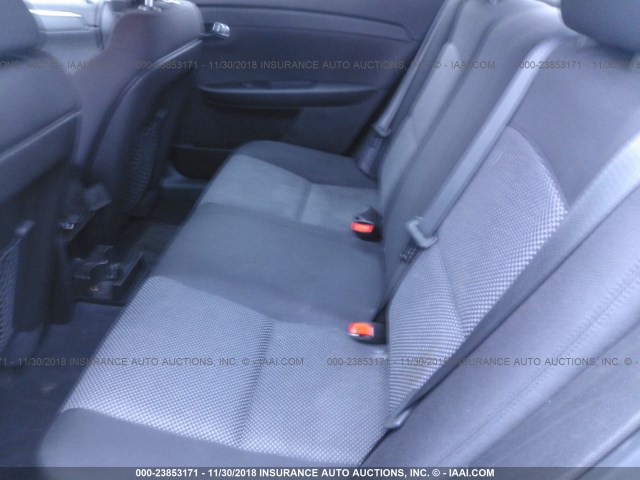 1G1ZC5E00CF254418 - 2012 CHEVROLET MALIBU 1LT SILVER photo 8