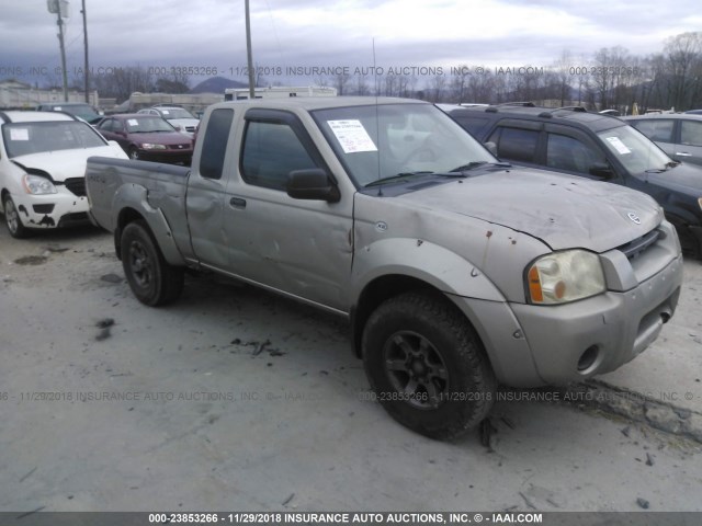 1N6ED26T84C441299 - 2004 NISSAN FRONTIER KING CAB XE V6 Champagne photo 1