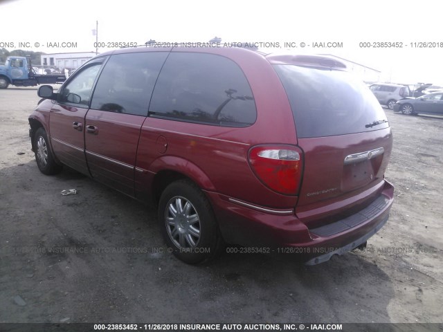 2A4GP64L26R775779 - 2006 CHRYSLER TOWN & COUNTRY LIMITED MAROON photo 3