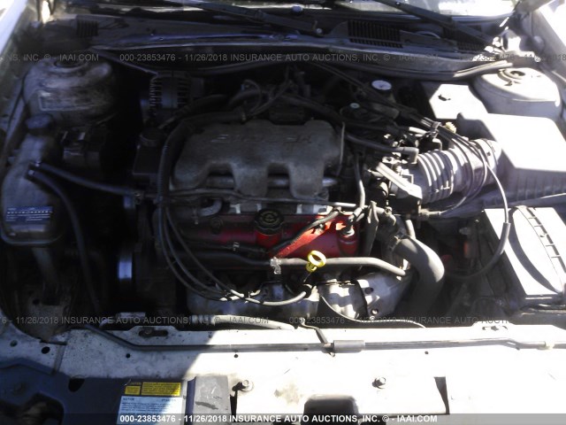 1G1NE52J216171673 - 2001 CHEVROLET MALIBU LS 银色 照片 10