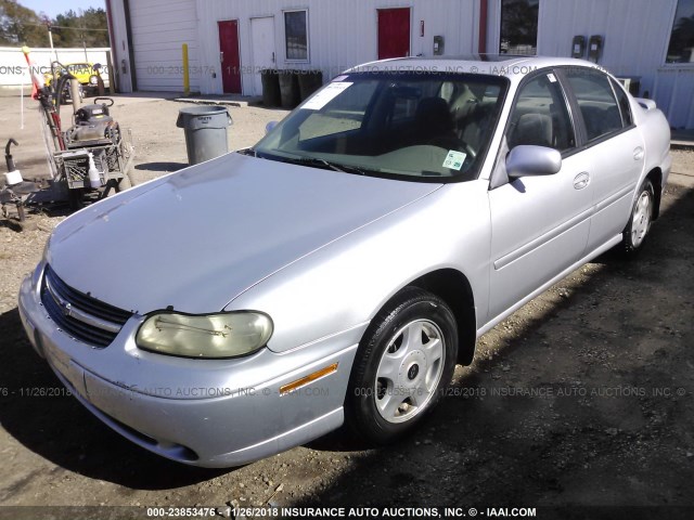 1G1NE52J216171673 - 2001 CHEVROLET MALIBU LS 银色 照片 2