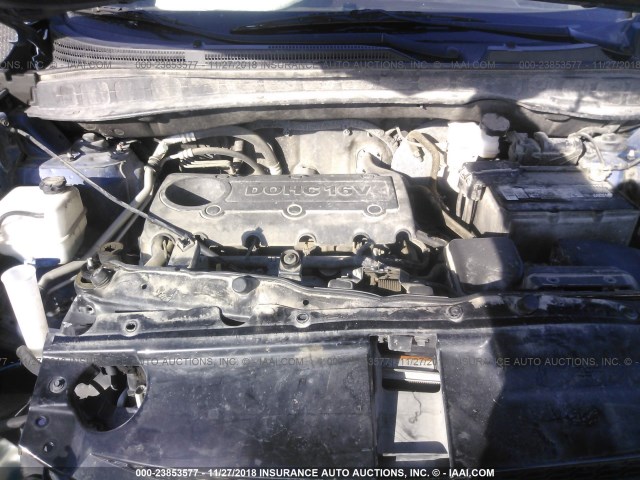 KM8JU3AC4BU291239 - 2011 HYUNDAI TUCSON GLS/LIMITED 蓝色 照片 10