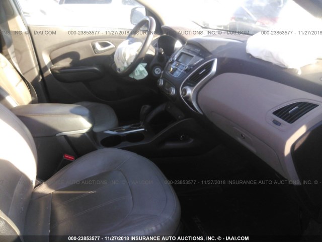 KM8JU3AC4BU291239 - 2011 HYUNDAI TUCSON GLS/LIMITED 蓝色 照片 5