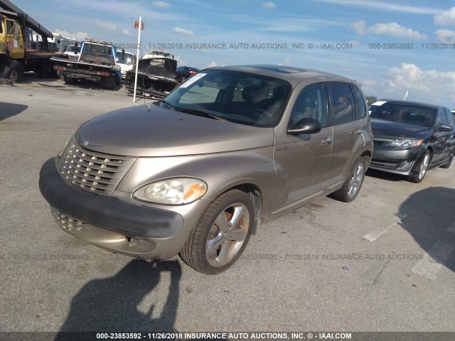 3C8FY78GX3T522928 - 2003 CHRYSLER PT CRUISER GT GOLD photo 2