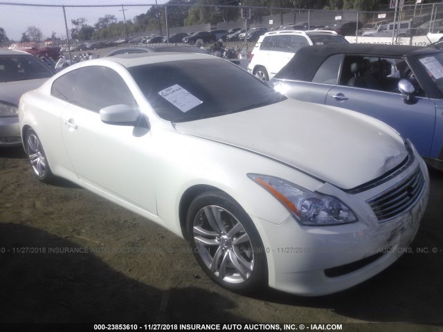 JNKCV64E08M131018 - 2008 INFINITI G37 JOURNEY/SPORT WHITE photo 1