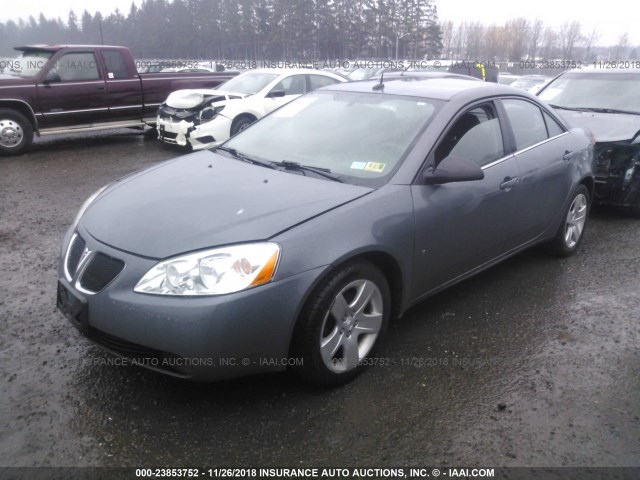 1G2ZG57B384232236 - 2008 PONTIAC G6 SE GRAY photo 2