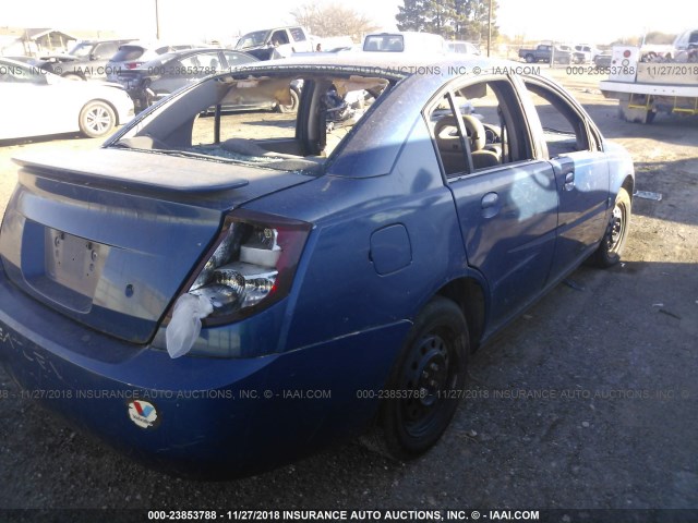 1G8AJ52F55Z116100 - 2005 SATURN ION LEVEL 2 蓝色 照片 4
