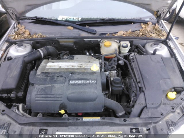 YS3FD49Y771122608 - 2007 SAAB 9-3 2.0T GRAY photo 10