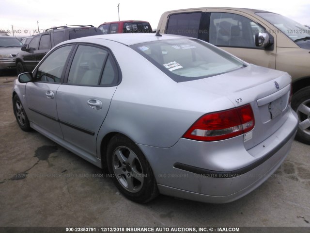 YS3FD49Y771122608 - 2007 SAAB 9-3 2.0T GRAY photo 3