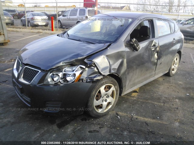 5Y2SP67829Z468226 - 2009 PONTIAC VIBE GRAY photo 2