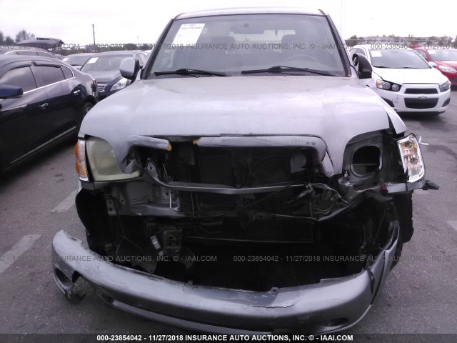 5TDZT34A63S137836 - 2003 TOYOTA SEQUOIA SILVER photo 6