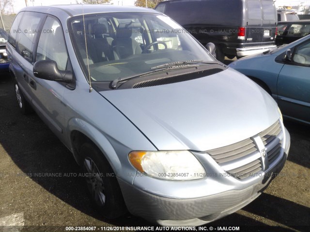 1D4GP25B86B750388 - 2006 DODGE CARAVAN SE BLUE photo 6