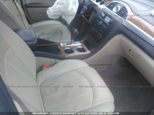 5GAEV23D59J151622 - 2009 BUICK ENCLAVE CXL WHITE photo 5