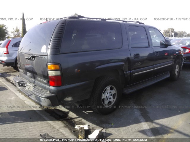 1GNEC16Z45J133751 - 2005 CHEVROLET SUBURBAN C1500 GRAY photo 4