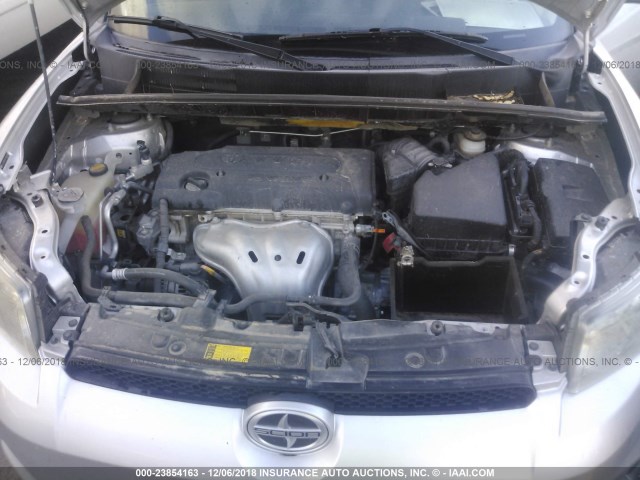 JTLZE4FE5CJ001974 - 2012 TOYOTA SCION XB Күміс фото 10