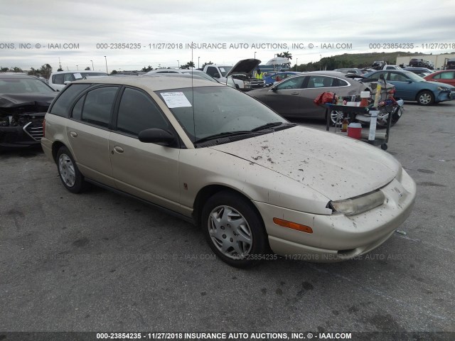 1G8ZN82741Z216524 - 2001 SATURN SW2 GOLD photo 1