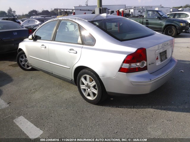 YV1MS382362194713 - 2006 VOLVO S40 2.4I SILVER photo 3