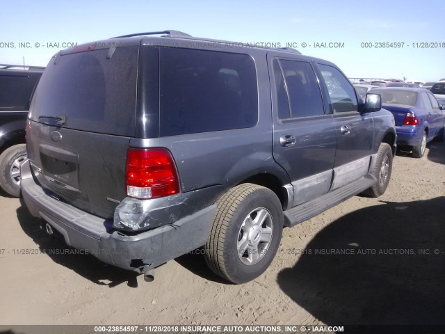 1FMPU16L44LA42679 - 2004 FORD EXPEDITION XLT GRAY photo 4